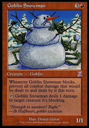 画像1: 【日本語版】ゴブリンの雪だるま/Goblin Snowman (1)