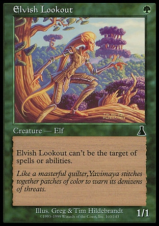 画像1: 【日本語版】エルフの見張り番/Elvish Lookout (1)