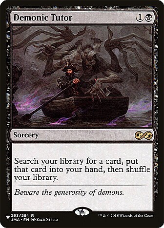 画像1: 『英語版』『PWシンボル付再録』悪魔の教示者/Demonic Tutor (1)