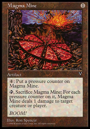 英語版 マグマ地雷 Magma Mine アドバンテージmtg店