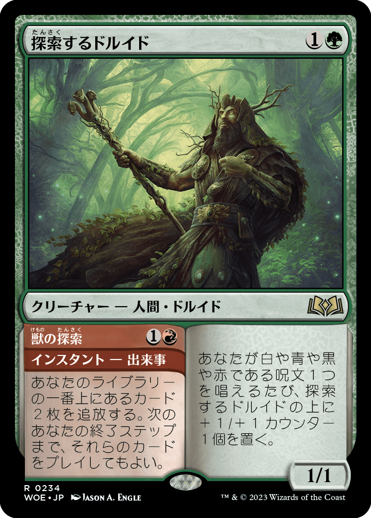 画像1: 【日本語版】探索するドルイド/Questing Druid (1)